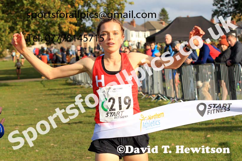 Senior womens 2022 Northern Cross Country Relays, Graves Park, Sheffield. Photo: David T. Hewitson/Sports for All Pics